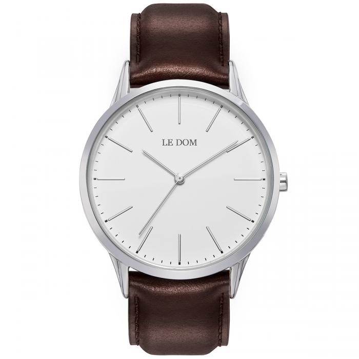 SKU-40181 / LE DOM Classic Collection Brown Leather Strap