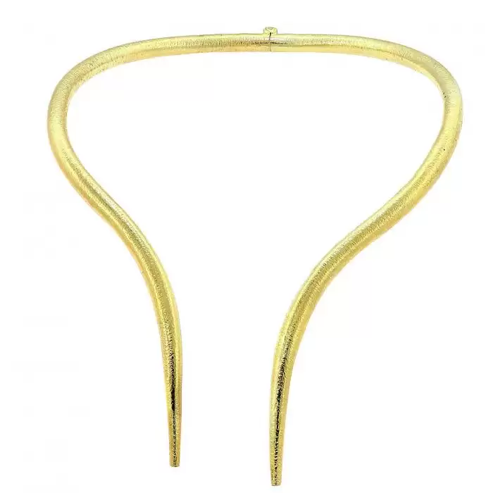 Περιδέραιο Ασήμι 925 με Κίτρινο Επιχρύσωμα SKU-40567