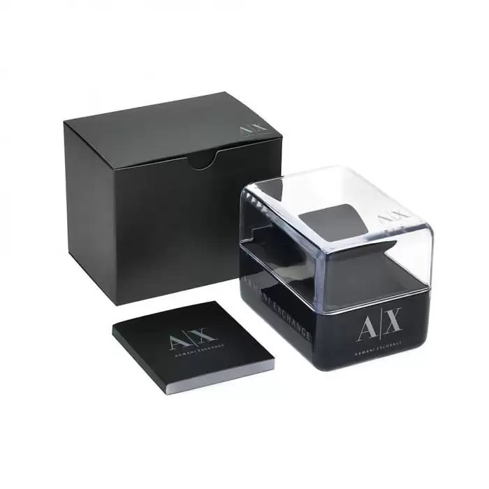 Ρολόι Γυναικείο ARMANI EXCHANGE Lola με Κρύσταλλα από Ανοξείδωτο Ατσάλι | AX5554 SKU-41934