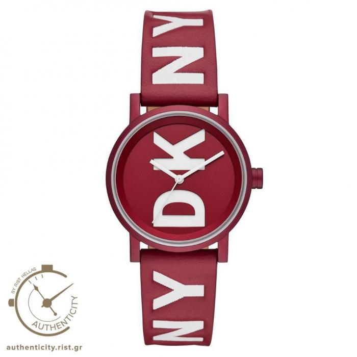 SKU-41397 / DKNY Soho Red Leather Strap