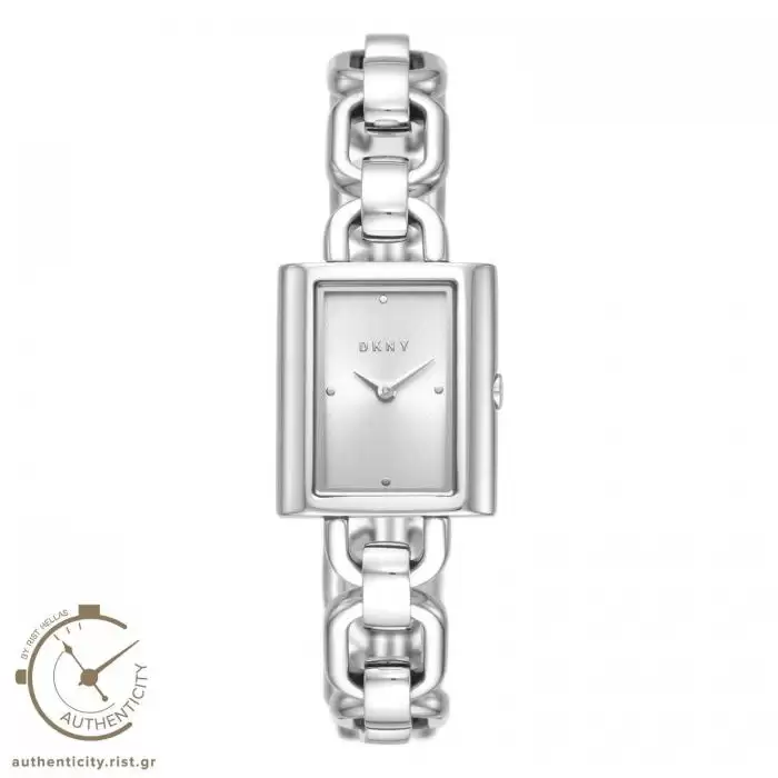 SKU-41508 / DKNY Uptown Silver Stainless Steel Bracelet