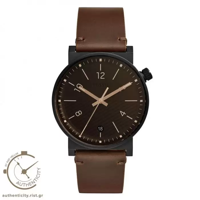 SKU-41081 / FOSSIL Barstow Brown Leather Strap