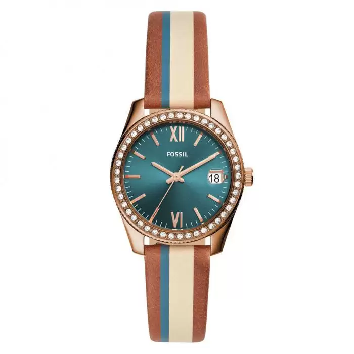 Fossil best sale multicolor watch