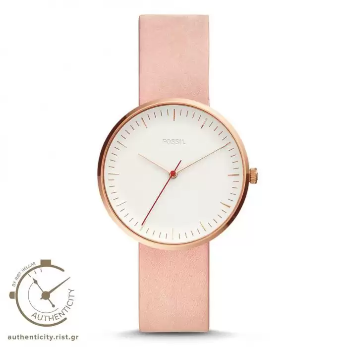 SKU-41048 / FOSSIL The Essentialist Rose Leather Strap