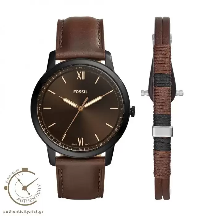 SKU-41083 / FOSSIL The Minimalist Brown Leather Strap