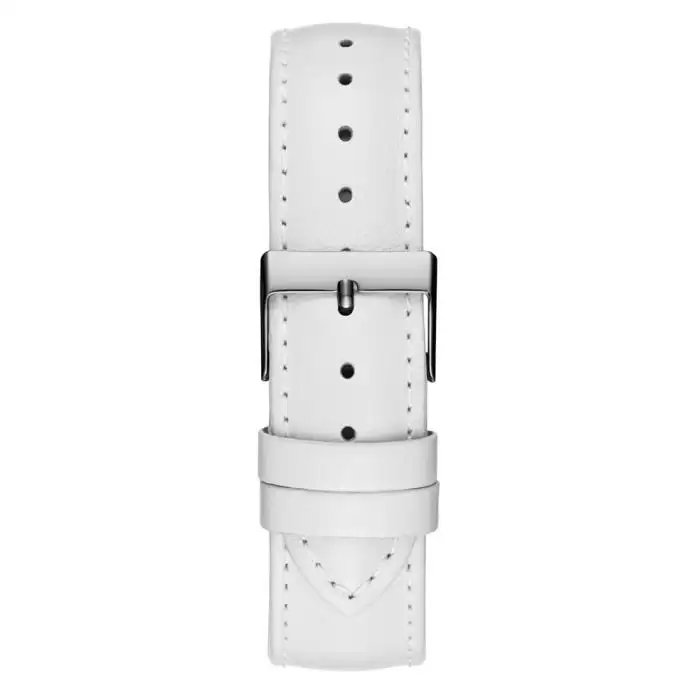 SKU-41298 / GUESS Crystals White Leather Strap