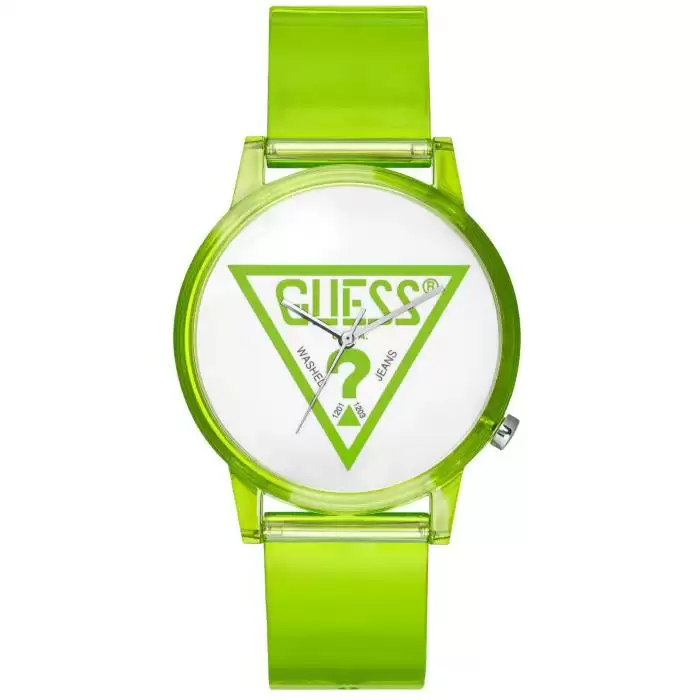 SKU-41957 / GUESS Ladies Green Silicone Strap