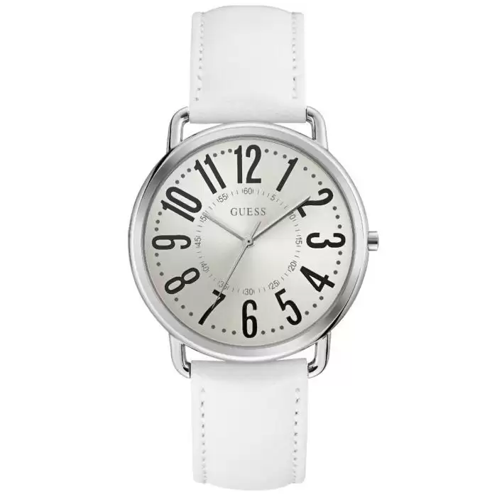 SKU-41979 / GUESS White Leather Strap