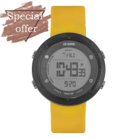 Ρολόι LEE COOPER με Κίτρινο Λουράκι | ORG05602.624 SKU-41746