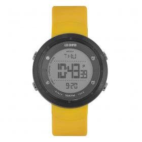 LEE COOPER Digital Yellow Silicone Strap