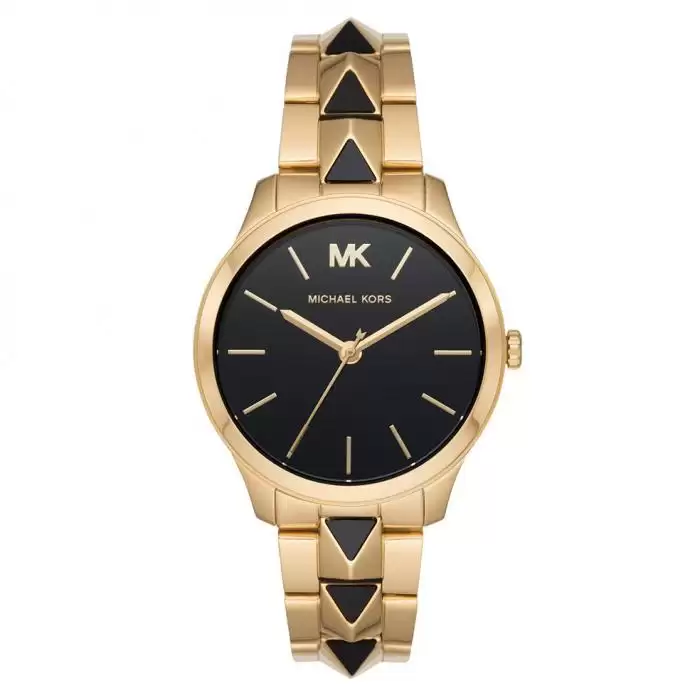 Ρολόι Γυναικείο MICHAEL KORS Runway με Δίχρωμο Μπρασελέ από Ανοξείδωτο Ατσάλι | MK6669 SKU-41127