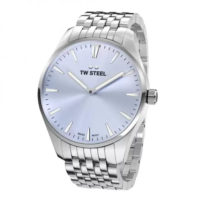 SKU-41724 / TW STEEL ACE Aternus Limited Edition Silver Stainless Steel Bracelet
