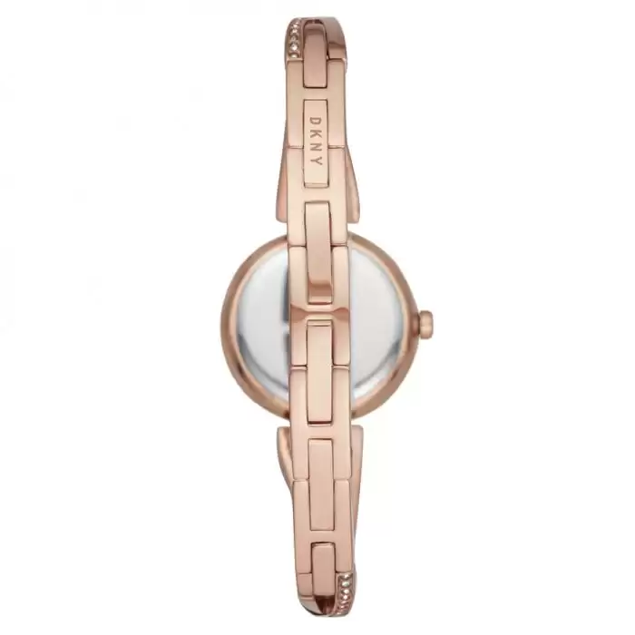 SKU-42522 / DKNY Crosswalk Crystals Rose Gold Stainless Steel Bracelet