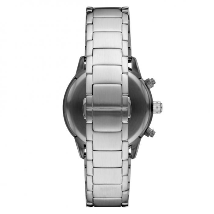 SKU-42218 / EMPORIO ARΜΑΝΙ Chronograph Silver Stainless Steel Bracelet