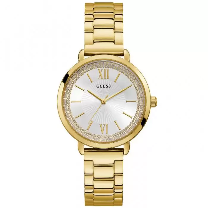 SKU-42053 / GUESS Crystals Gold Stainless Steel Bracelet