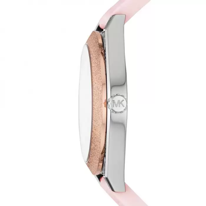 SKU-42464 / MICHAEL KORS Channing Crystals Pink Silicone Strap