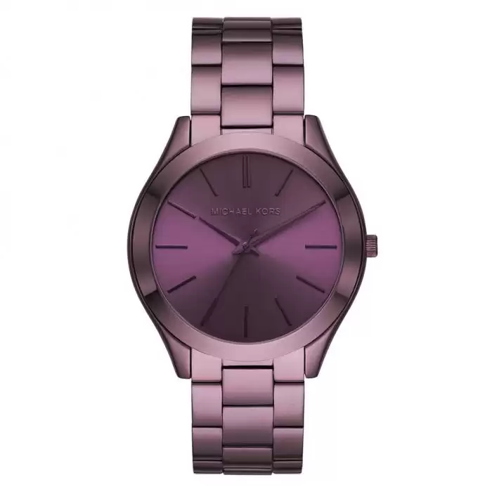 MICHAEL KORS Slim Runway Purple Stainless Steel Bracelet SKU-42457
