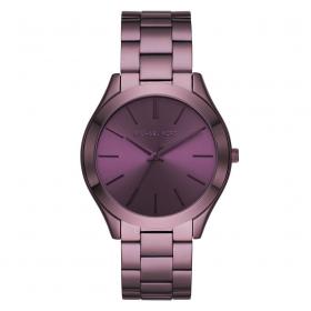 MICHAEL KORS Slim Runway Purple Stainless Steel Bracelet SKU-42457
