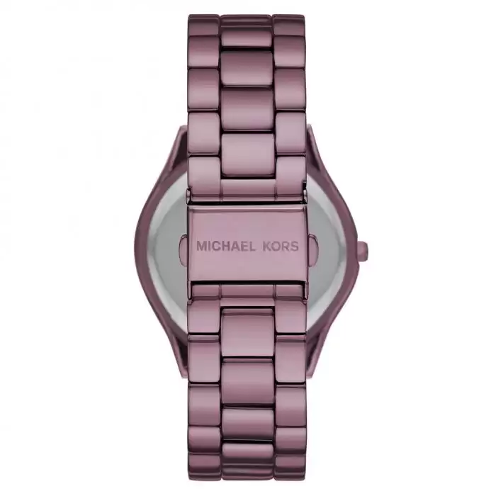 MICHAEL KORS Slim Runway Purple Stainless Steel Bracelet SKU-42457