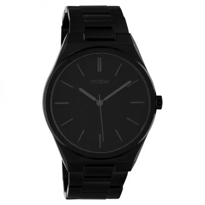 SKU-42417 / OOZOO Timepieces Black Metallic Bracelet