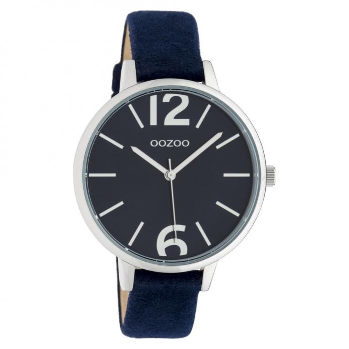SKU-42672 / OOZOO Timepieces Blue Leather Strap