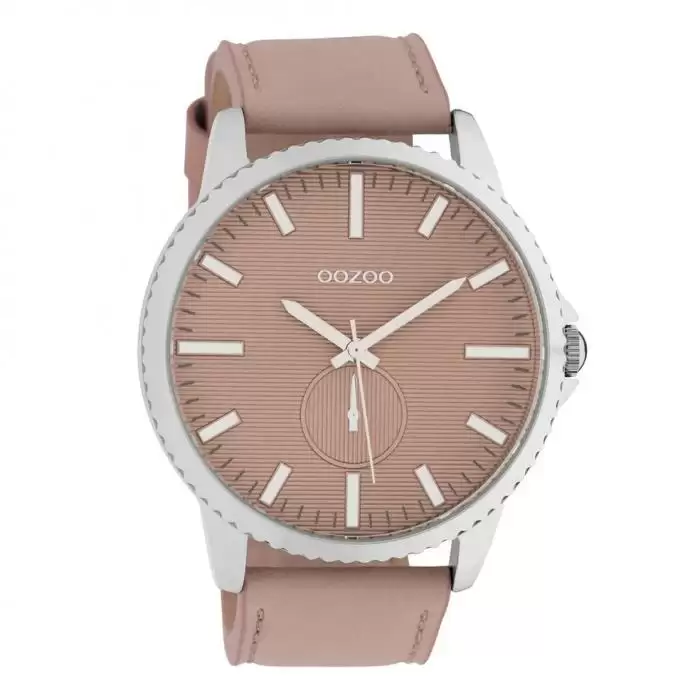 SKU-42578 / OOZOO Timepieces Pink Leather Strap