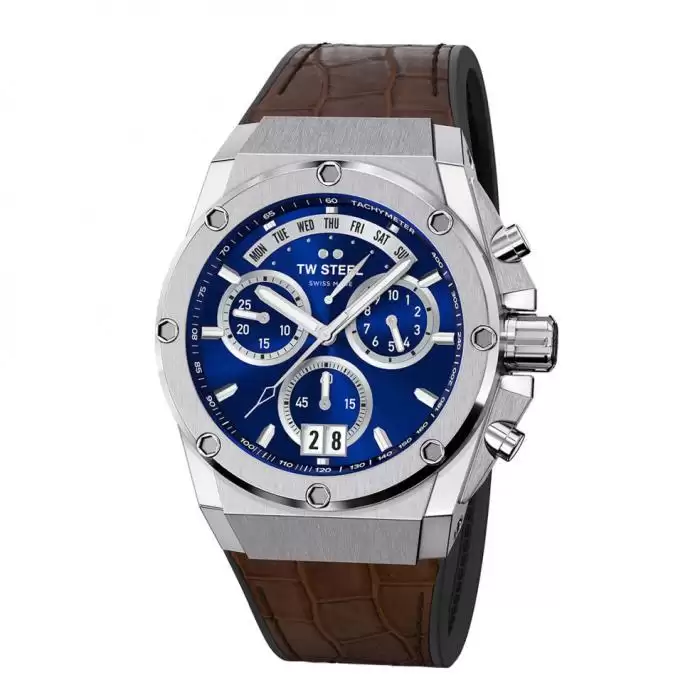 SKU-42774 / TW STEEL ACE Genesis Limited Edition Chronograph Brown Strap