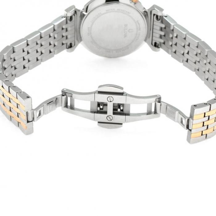 SKU-43447 / BULOVA Regatta Diamonds Two Tone Stainless Steel Bracelet