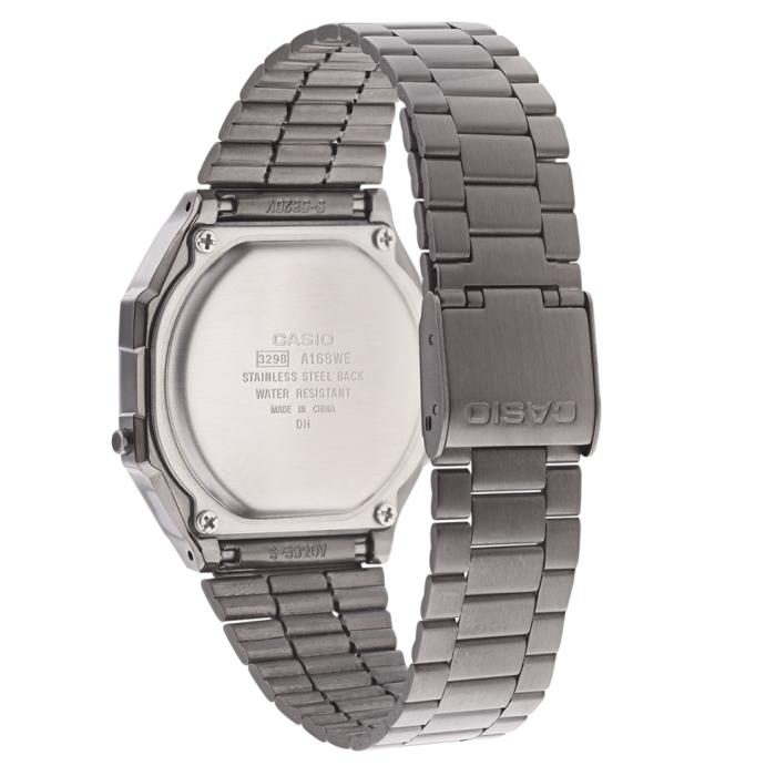 SKU-43145 / CASIO Collection Chronograph Grey Stainless Steel Bracelet