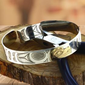 Δαχτυλίδι Ασήμι 925° & Χρυσός Κ14 SKU-43746