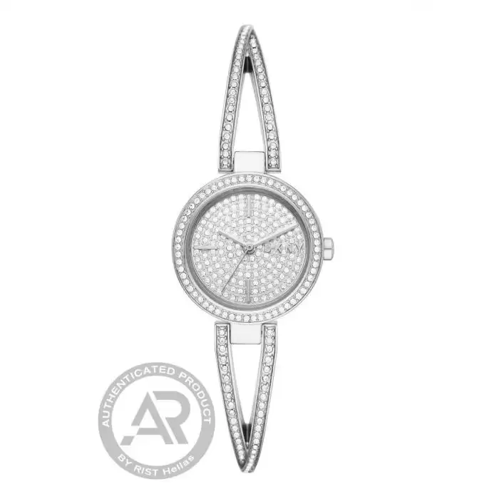SKU-43492 / DKNY Crosswalk Silver Stainless Steel Bracelet