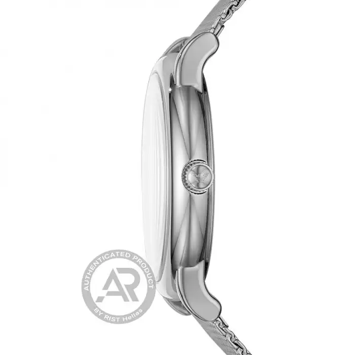 SKU-43583 / EMPORIO ARΜΑΝΙ Luigi Silver Stainless Steel Bracelet