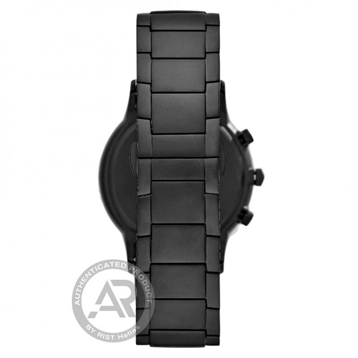 SKU-43586 / EMPORIO ARΜΑΝΙ Renato Black Stainless Steel Bracelet