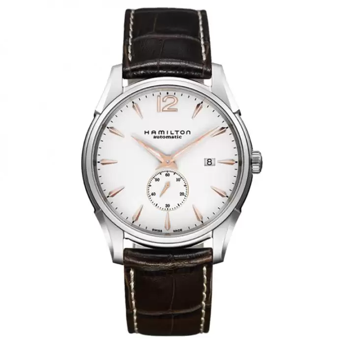 SKU-43514 / HAMILTON Jazzmaster Small Second Automatic Brown Leather Strap