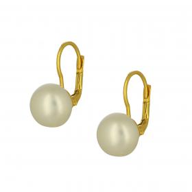 Σκουλαρίκια Κρεμαστά Ασήμι 925° με Μαργαριτάρια SKU-43302