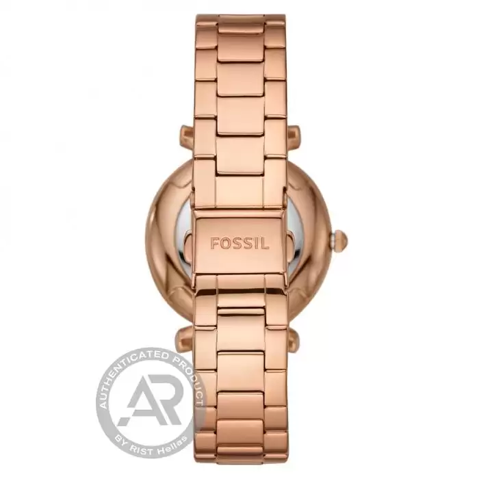 SKU-44419 / FOSSIL Carlie Crystal Rose Gold Stainless Steel Bracelet