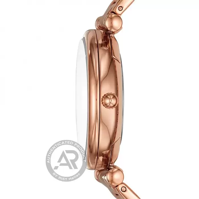 SKU-44419 / FOSSIL Carlie Crystal Rose Gold Stainless Steel Bracelet