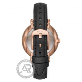 FOSSIL Jacqueline Black Leather Strap SKU-44417