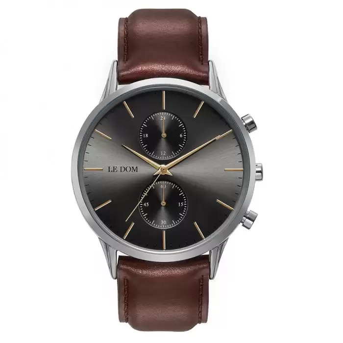 SKU-44155 / LE DOM Prime Collection Brown Leather Strap