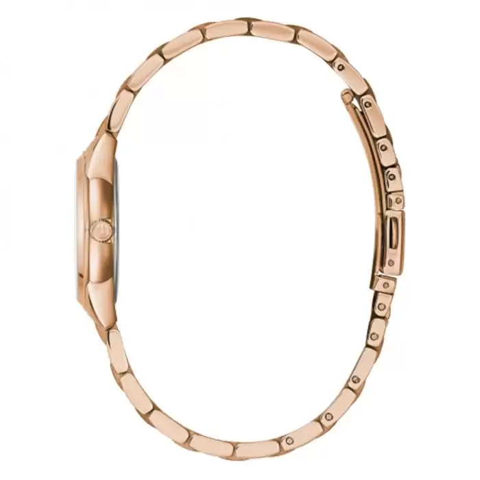 SKU-45962 / BULOVA Diamonds Rose Gold Stainless Steel Bracelet