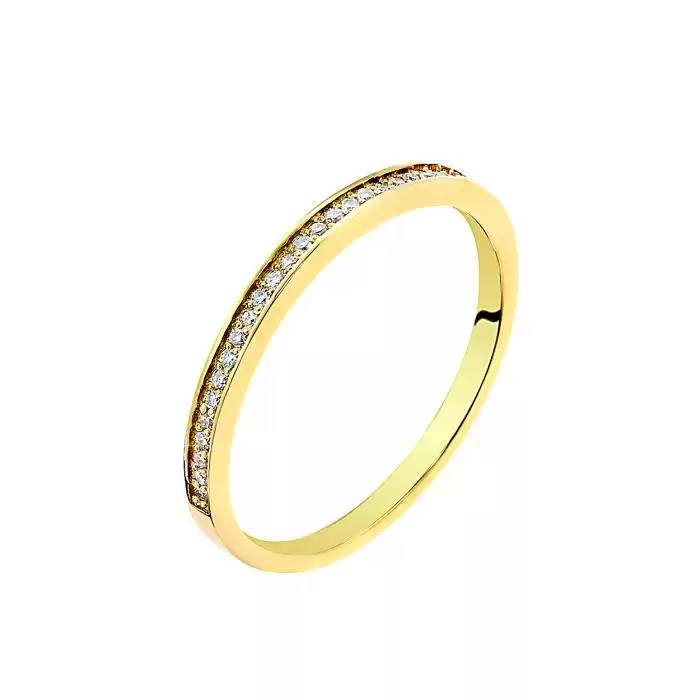 SKU-45594 / Δαχτυλίδι Σειρέ Χρυσός Κ18 με Διαμάντια
