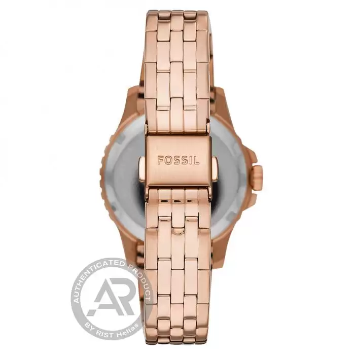 SKU-45155 / FOSSIL FB-01 Rose Gold Stainless Steel Bracelet