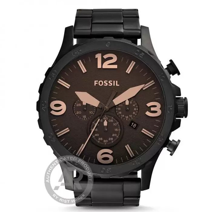 SKU-45504 / FOSSIL Nate Black Stainless Steel Bracelet
