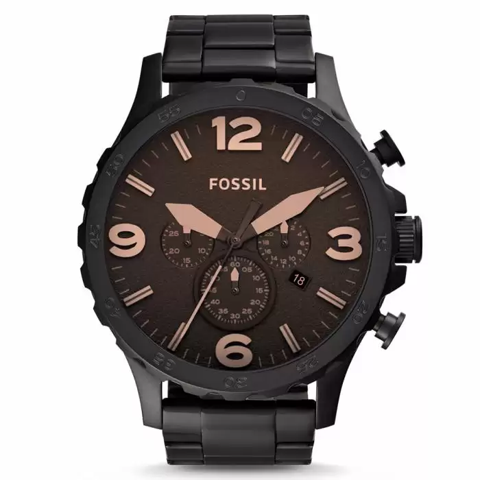 SKU-45504 / FOSSIL Nate Black Stainless Steel Bracelet
