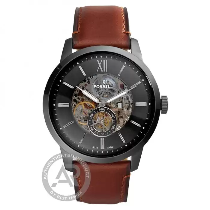 SKU-45161 / FOSSIL Townsman Automatic Brown Leather Strap