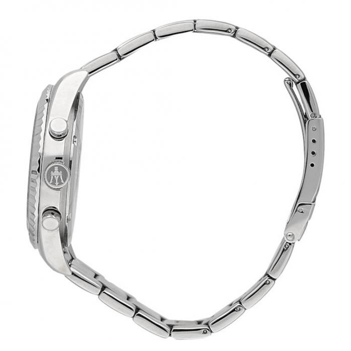 SKU-45934 / MASERATI Competizione Silver Stainless Steel Bracelet