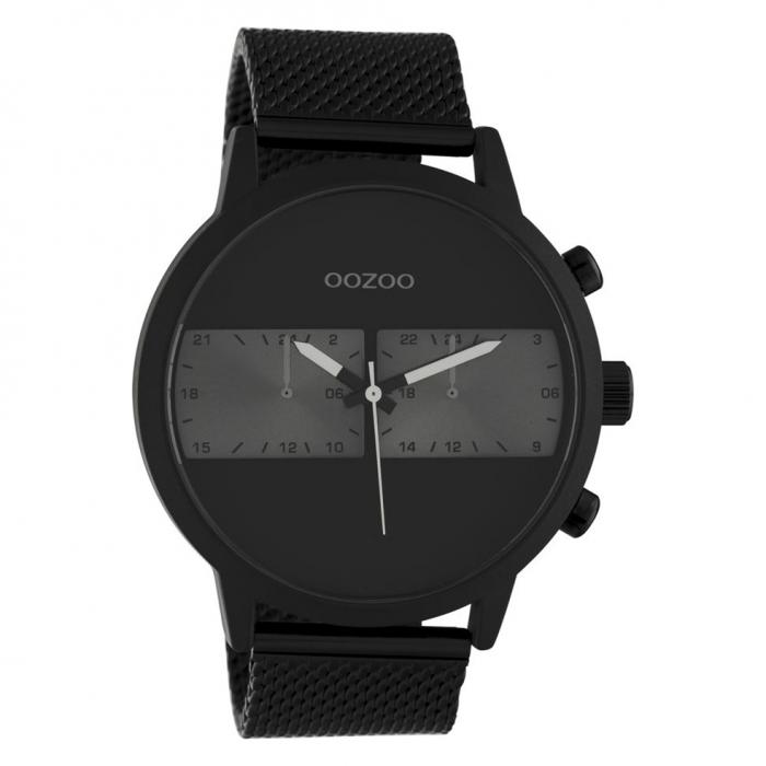 SKU-45668 / OOZOO Timepieces Summer Black Metallic Bracelet