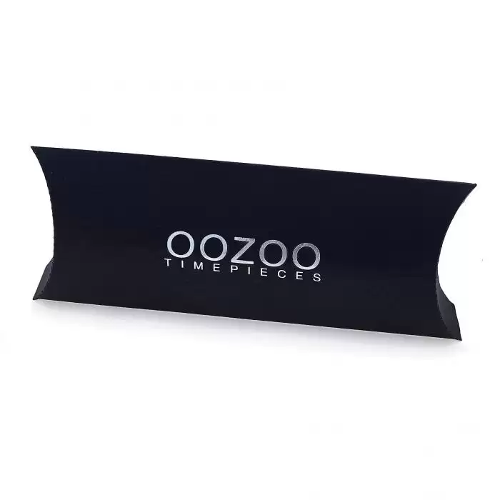 OOZOO Timepieces Summer Black Metallic Bracelet