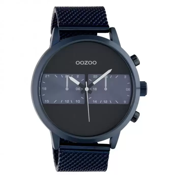 SKU-45667 / OOZOO Timepieces Summer Blue Metallic Bracelet