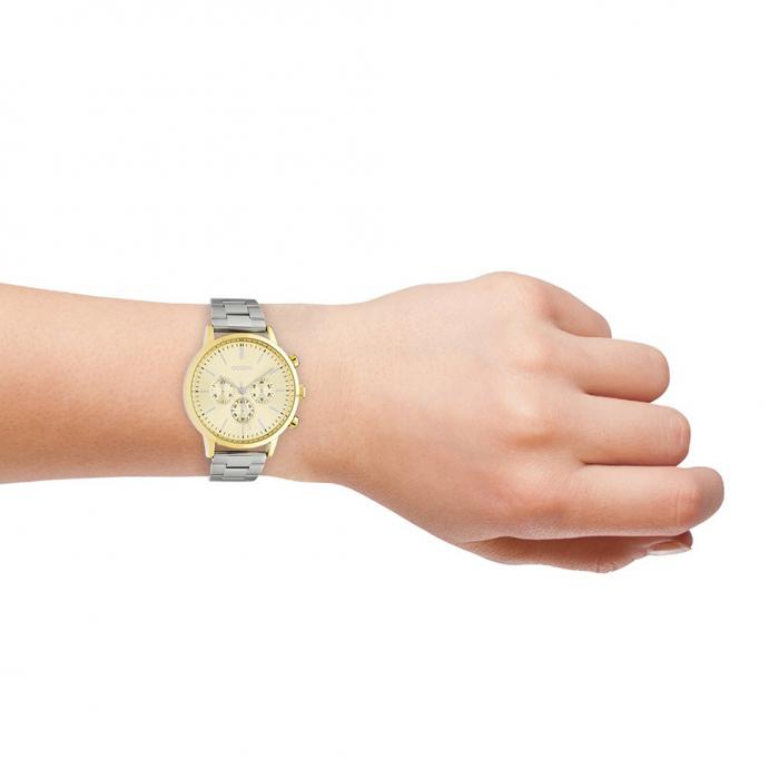 SKU-45684 / OOZOO Timepieces Summer Silver Metallic Bracelet